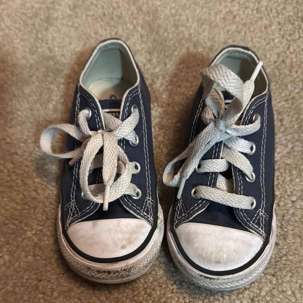 Converse Blue and White Classic Sneakers